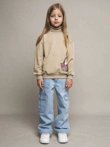 026_ОС25 Водолазка (джемпер) д/д, бежевый