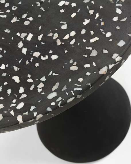 Журнальный столик Delano Ø40х50 см, терраццо