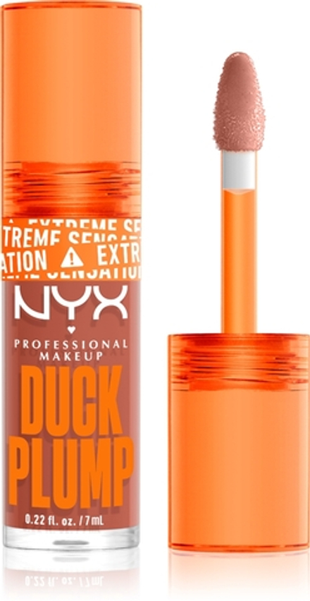 NYX Professional Makeup Duck Plump - Блеск для губ с эффектом увеличения оттенок 04 Apri Caught, 7 ml