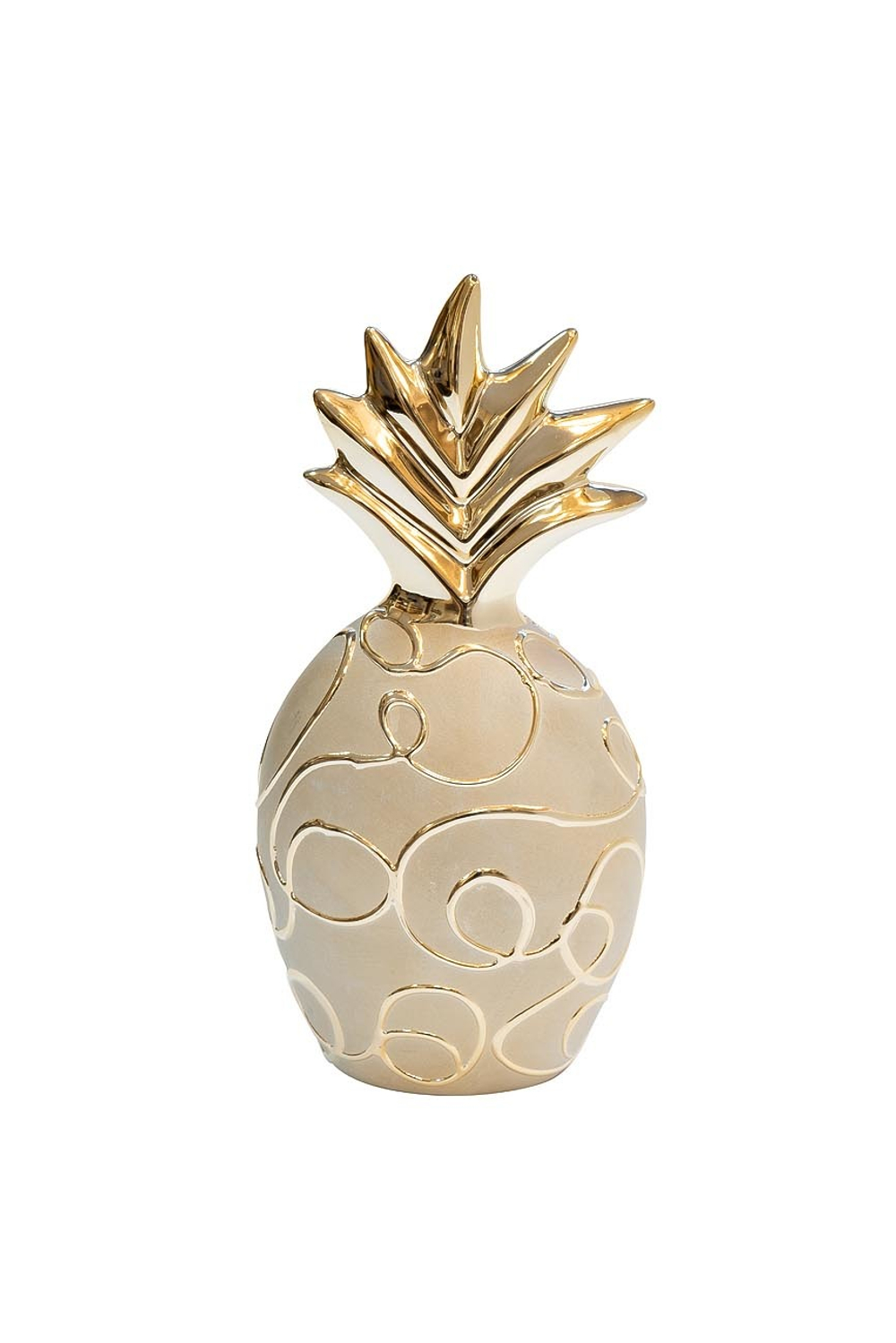 Статуэтка Ананас, цвет золотой Garda Decor 18H2704M-13