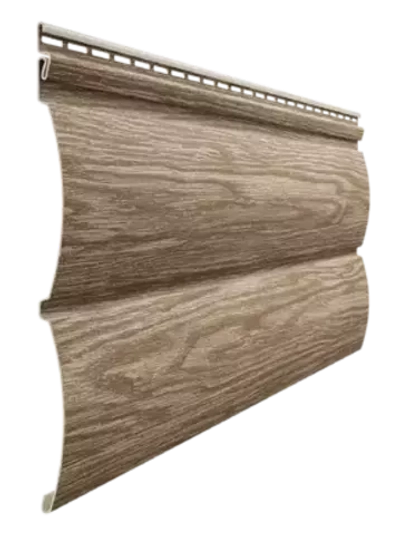 Сайдинг Docke Монреаль Блок-Хаус D4.7T Кедр 3,6м 0,87м2