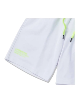 Шорты с резиновым логотипом