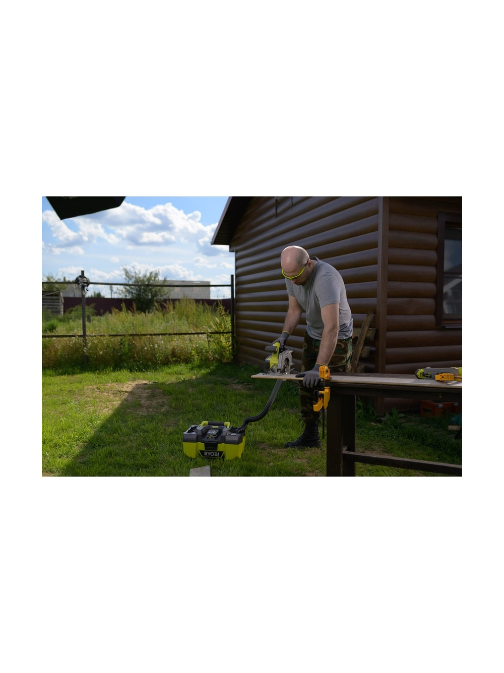 Дисковая пила Ryobi ONE+ R18CS-0 5133002338