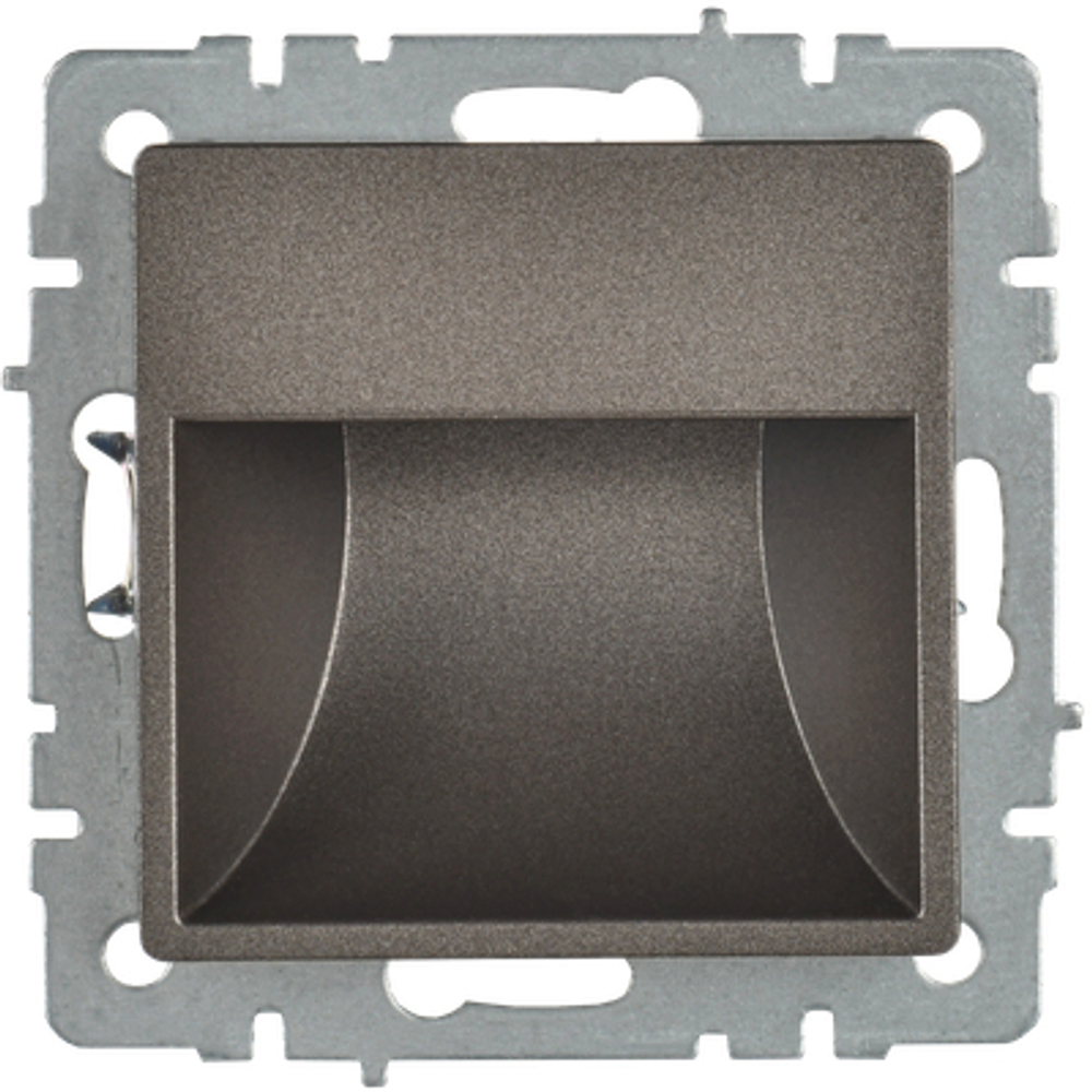 BRITE Подсветка светодиодная встраиваемая ПЛ20-БрТБ темная бронза IEK