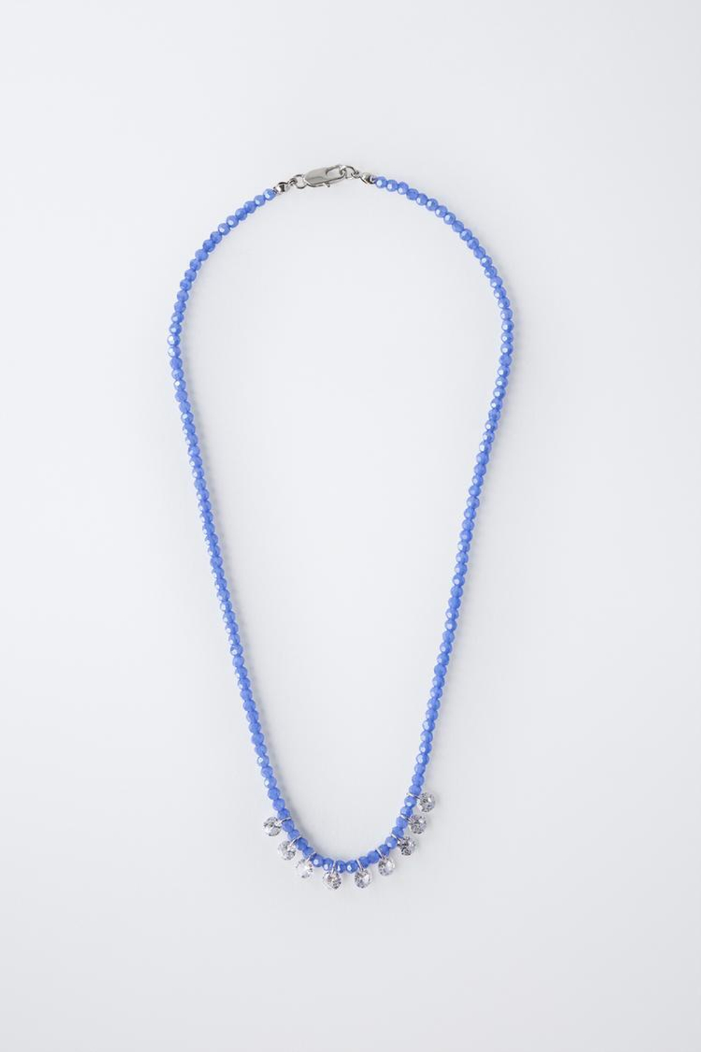 ZARA ОЖЕРЕЛЬЕ С КАМНЯМИ, СИНИЙ