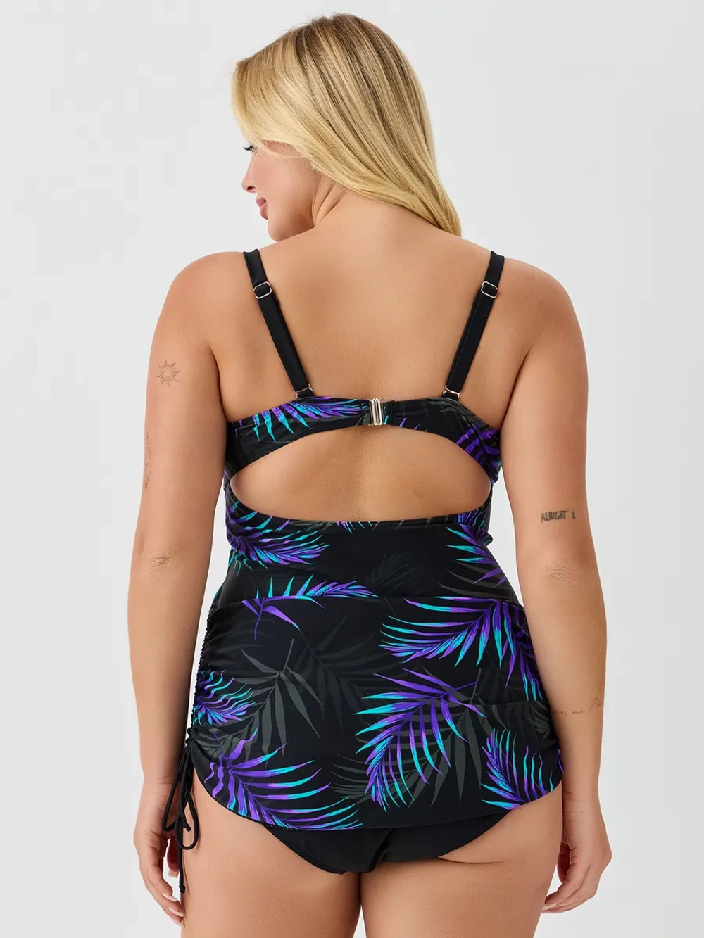 Купальник раздельный танкини закрытый