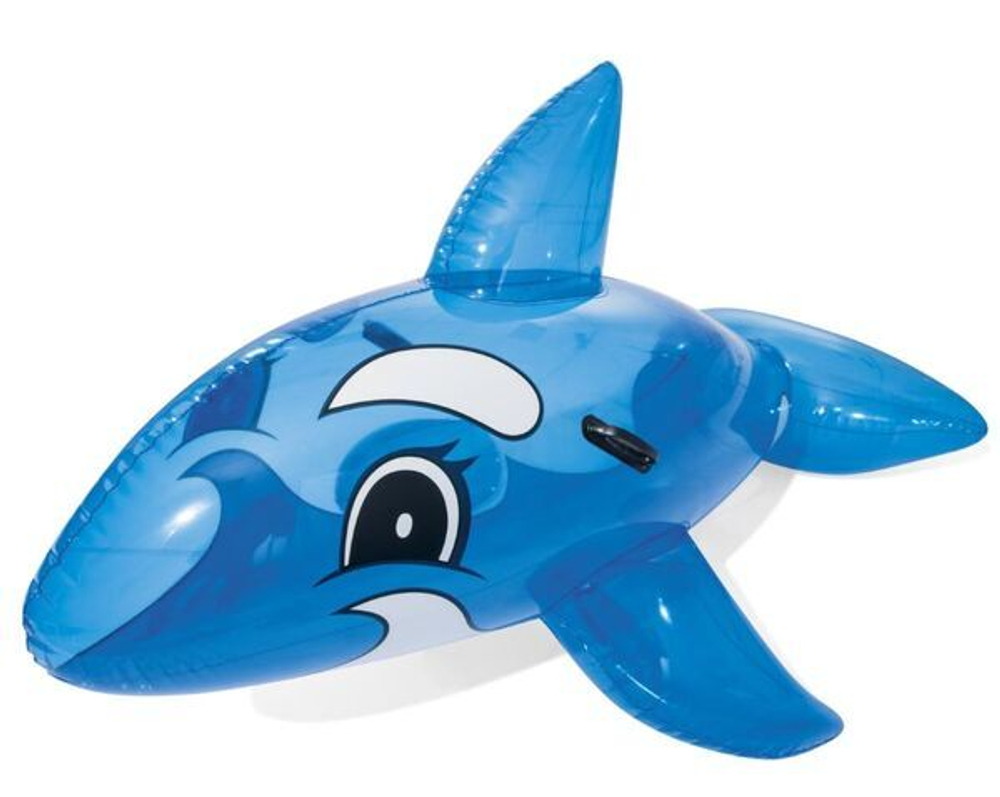 Игрушка для плавания верхом 157*94 см с ручками Whale Bestway (41037)