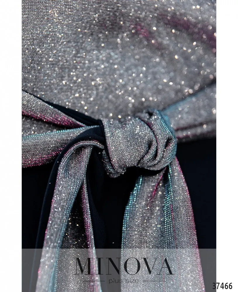 Платье 19-043-темно-синий Minova