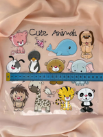 Термонаклейка Cute Animals 2