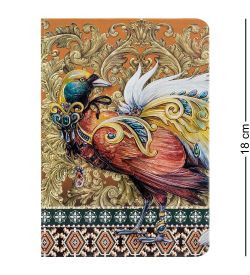 BM-08/3 Блокнот сред. «Легкокрылая птица» (3D твердая обложка)