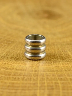 Бусина-концевик из нержавеющей стали