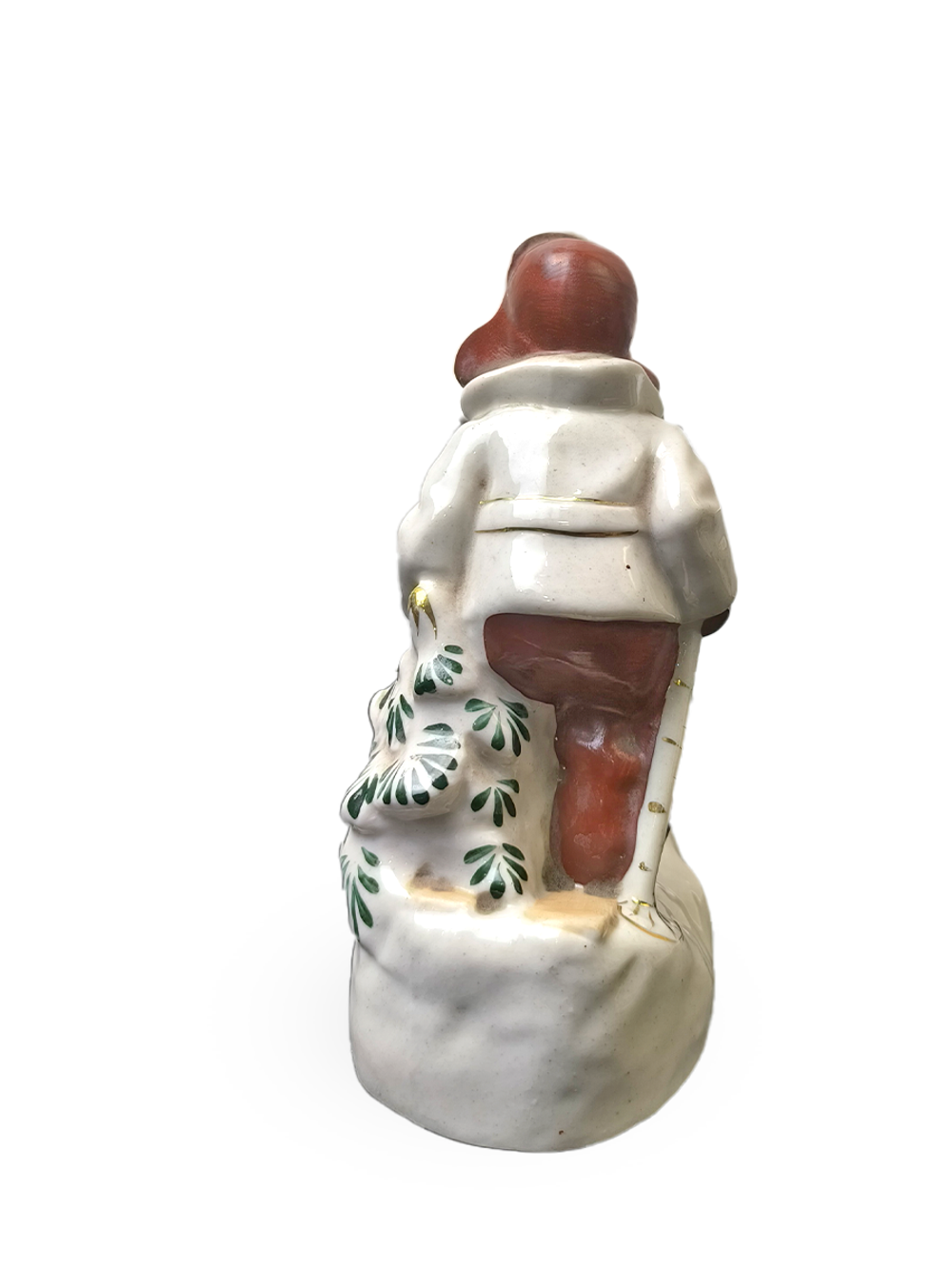 Фарфоровая статуэтка "Лыжник" Полонне ЗХК