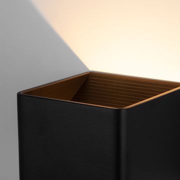 Настенный светодиодный светильник MRL LED 1060 черный Corudo Elektrostandard