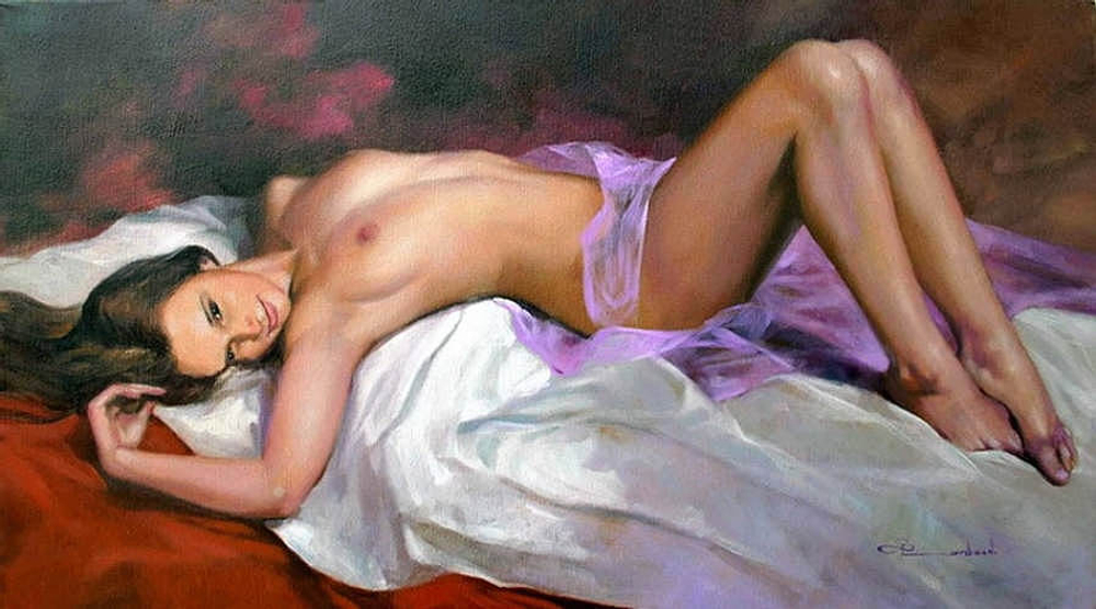 Spartaco Lombardo (род. 1958) - эротическое искусство итальянского художника