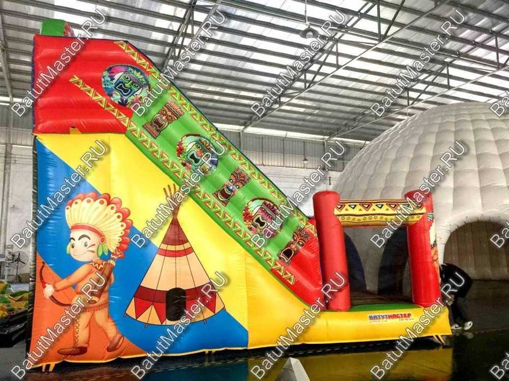 Надувная горка "Индиана" 8*5*6 м
