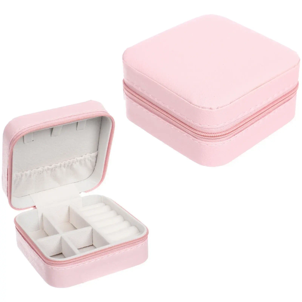 Шкатулка для украшений «ТАРТИ ТАН», цвет пудровая роза, 10*10*5см см