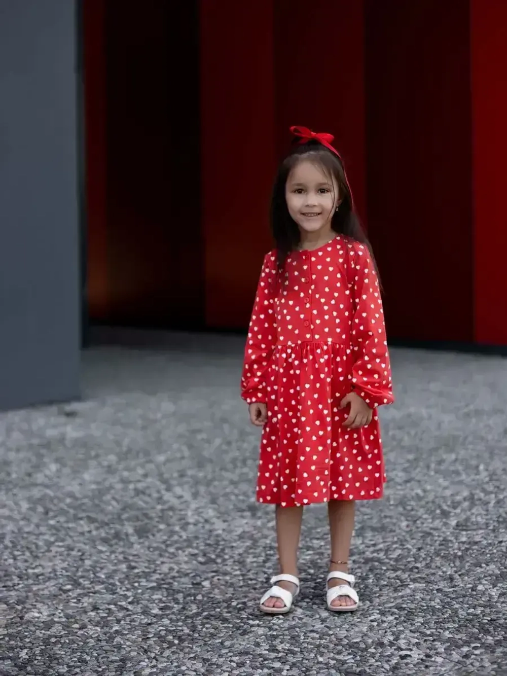 Платье для девочки в садик