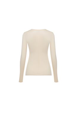 Лонгслив из модала GRACE Экрю