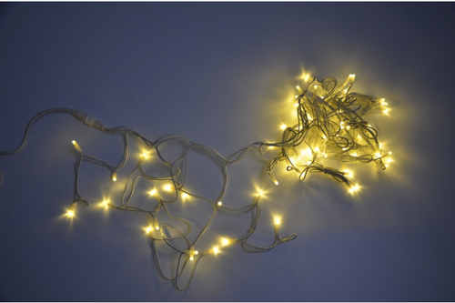 Светодиодная бахрома LED-RPLR-80-2M-240V-WW-S/WH