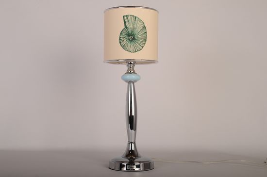 Настольная лампа Manne TL.7737-1BL (зеленая ракушка)