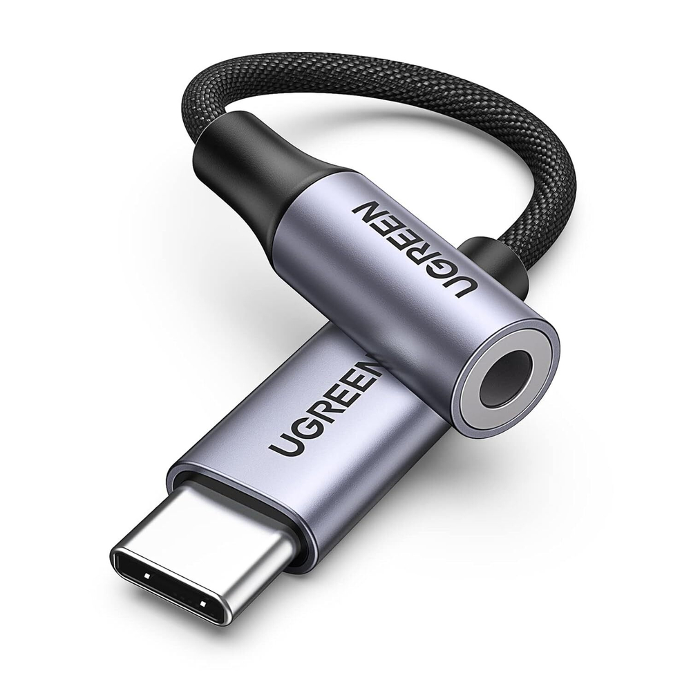Переходник USB Type C - Audio 3.5mm UGREEN 30632