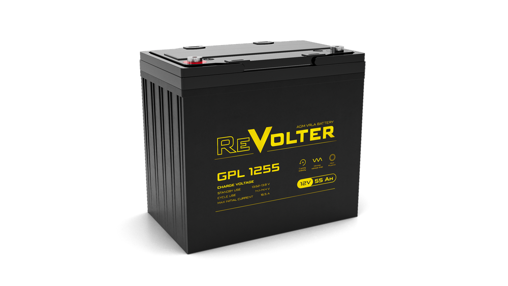 Аккумуляторные батареи ReVolter GPL 1255