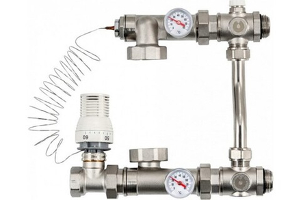 Насосно-смесительный узел UNIPUMP КОМПЛЕКТ: Насосно-смесит.узел MIX LOOP 89 / СР 25- комплект: 46686