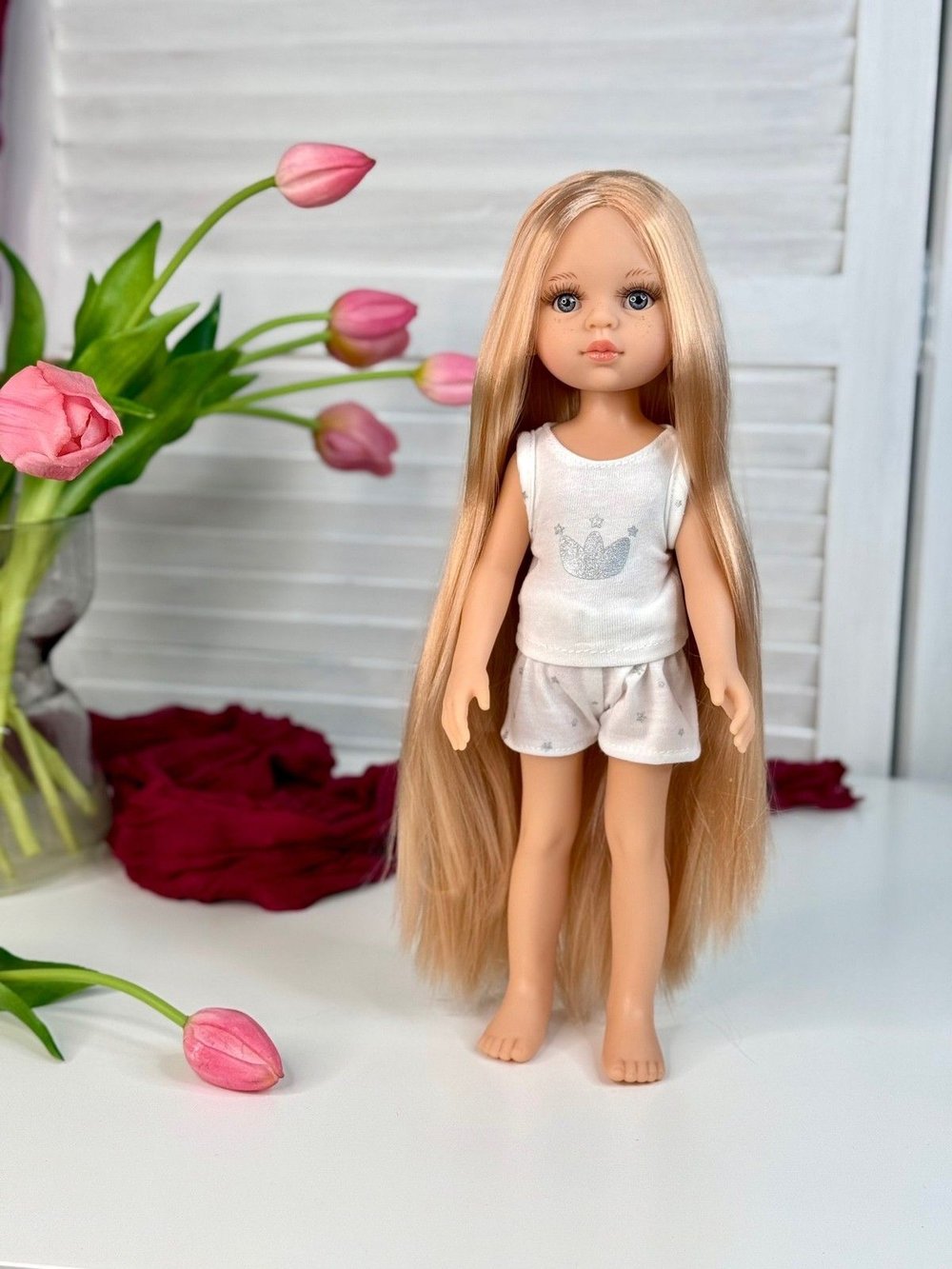 Кукла для девочки Paola Reina 32см Роза в пижаме