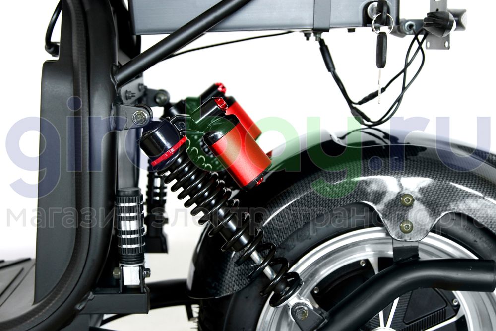 Электроскутер IKINGI X12 PRO 3000W - Черный фото №11