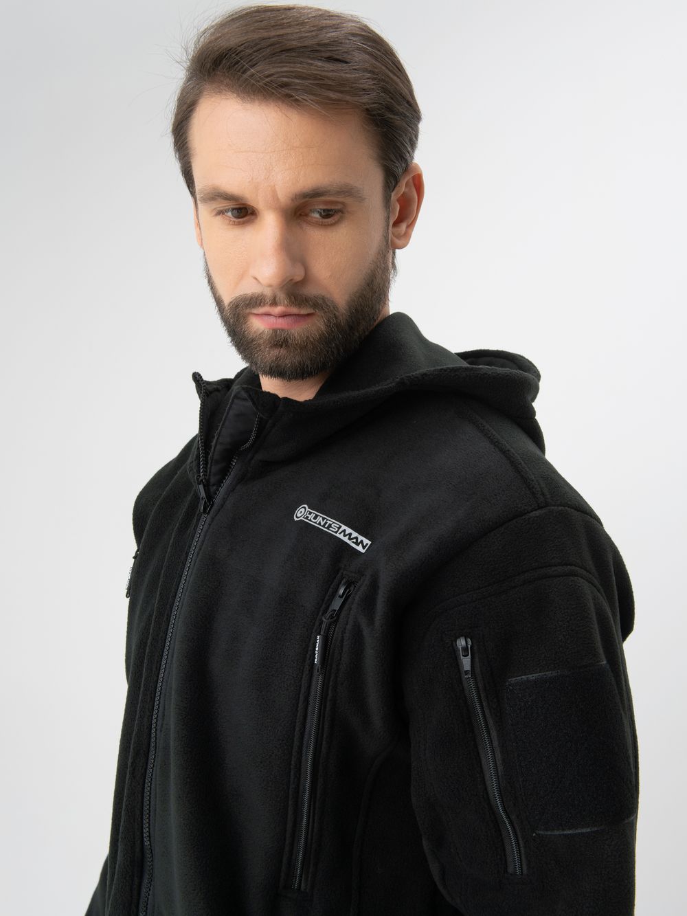 Куртка демисезонная Камелот ткань Polarfleece цвет Черный