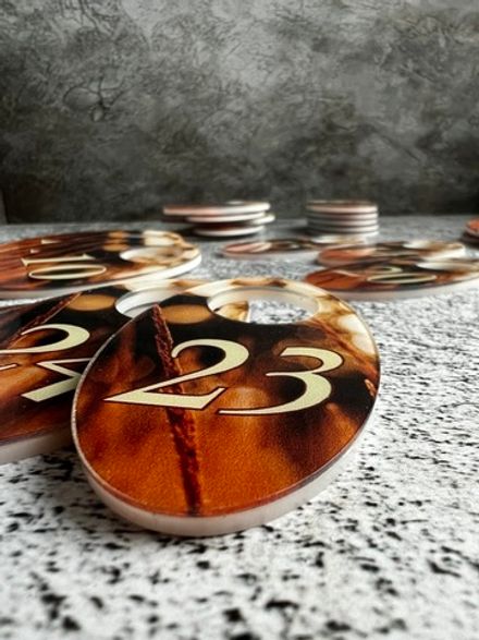 Номерки для гардероба (1-25)