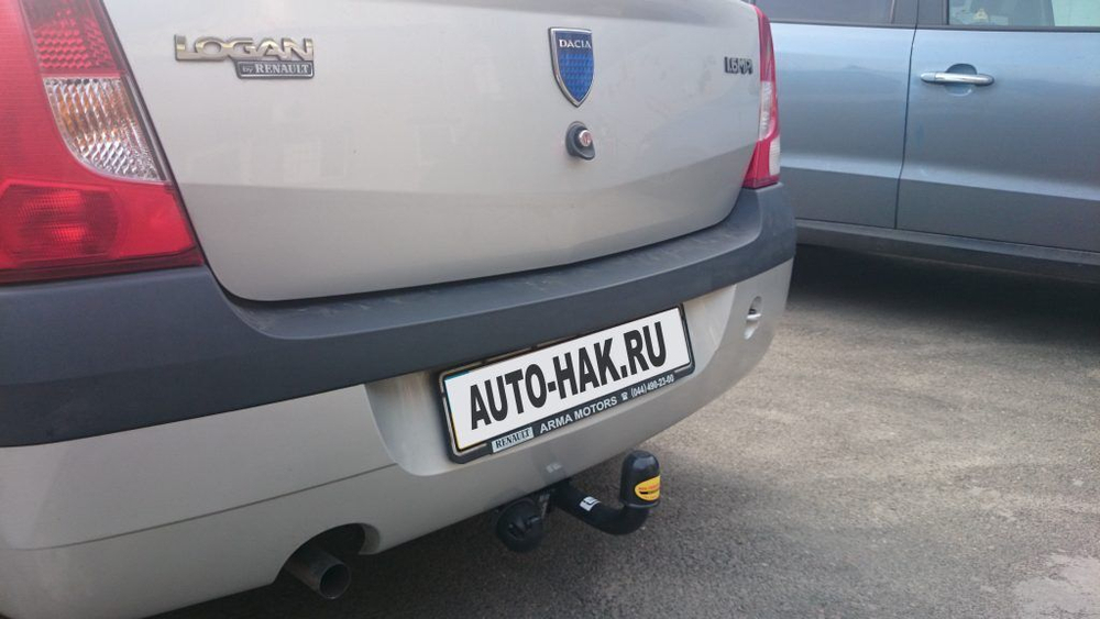 Фаркоп Auto-Hak G 47 RENAULT / DACIA LOGAN седан 2005-2014(паспорт и сертификат в комплекте)(без электрики)