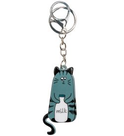 MR-127 Брелок «Котик с молоком» Mark Rita