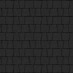 Тротуарная плитка АНТИК Б.3.А.6, комплект из 5 видов плит Гранит Черный