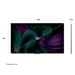 Телевизор LG OLED65M59LA, OLED 4K UHD,2025