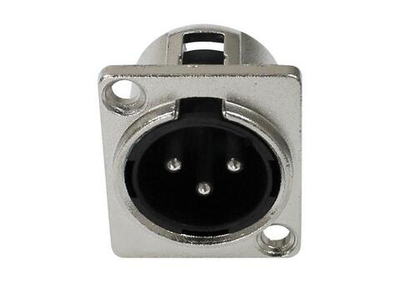 XLR male Панельный