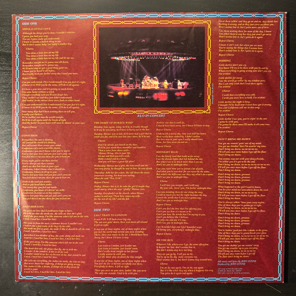 Electric Light Orchestra - Discovery (Европа 1979г.)