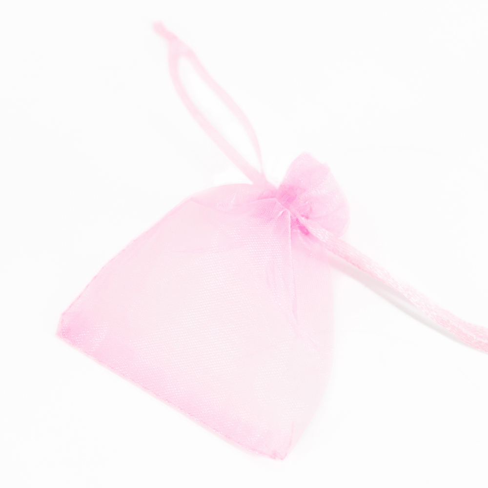 Прозрачный мешочек из органзы 7×9 см упаковка украшений