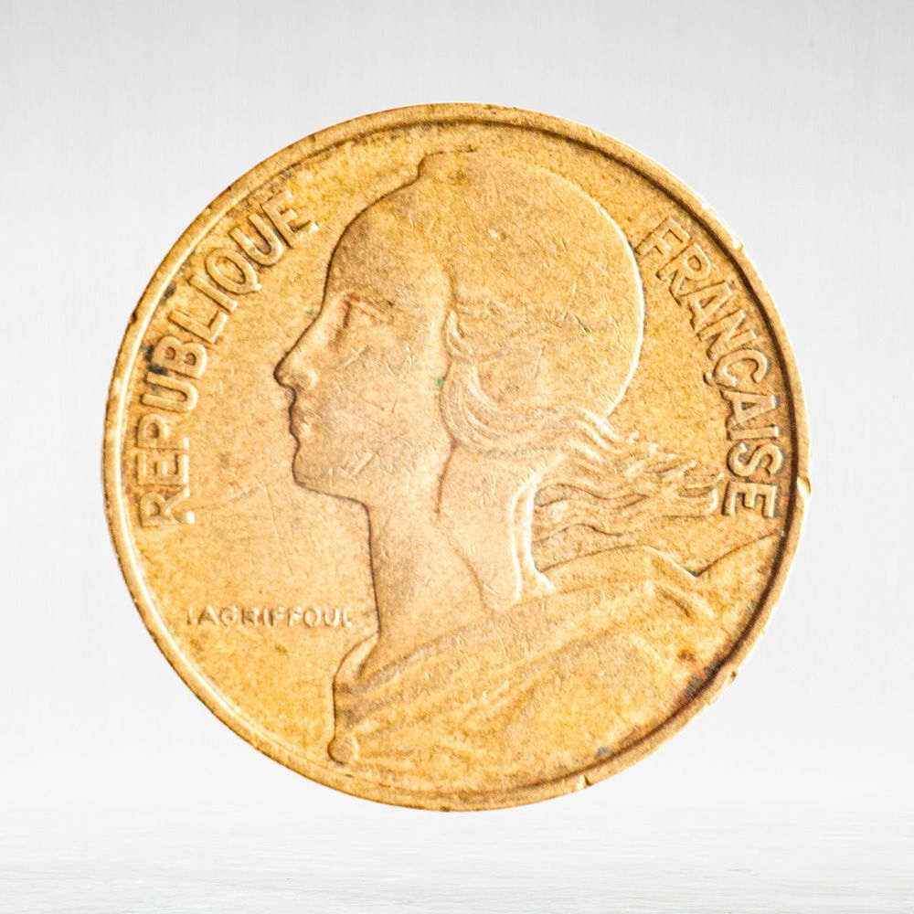 France, 10 Centimes 1970, VF