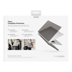 Чехол Uniq для Macbook Pro 16 (2021-2026 M1-M5) HUSK Pro Claro (Grey)