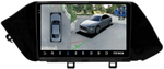 Магнитола для Hyundai Sonata DN8 2020+ - Teyes CC3-2K-360 на Android 10, 2K QLED, 6Гб+128Гб, CarPlay, 4G SIM-слот, 4 камеры в комплекте