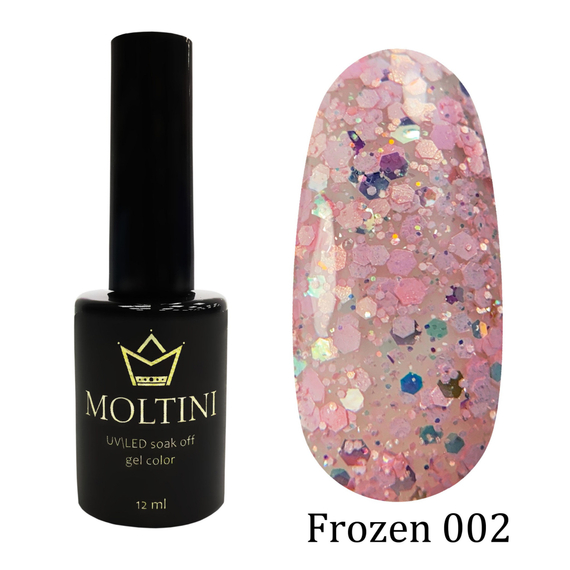 Гель-лак Moltini FROZEN 002, 12 ml
