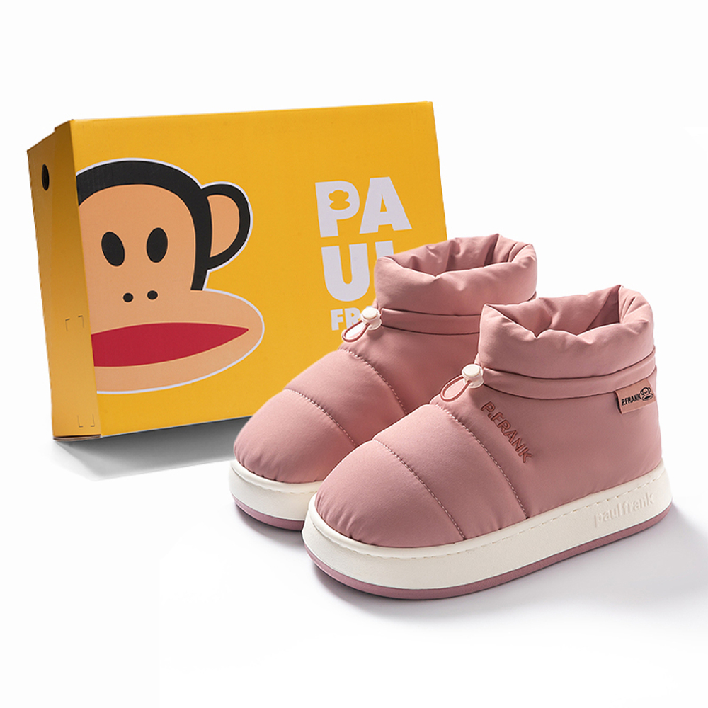 PAUL FRANK Couple"s Insulated Shoes Thermal Waterproof Low top Snow Boots Men"s