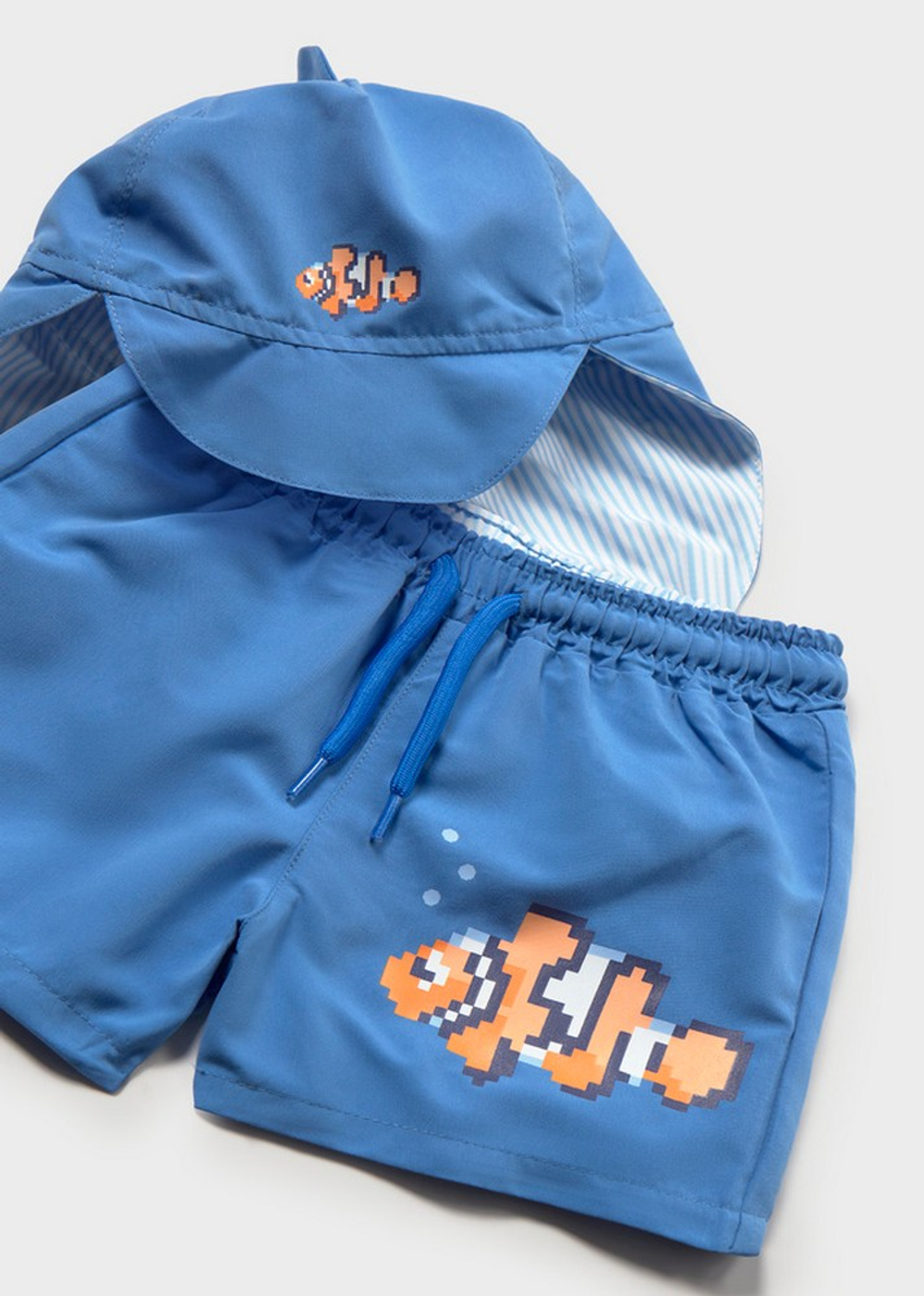 пляжные шорты с панамкой