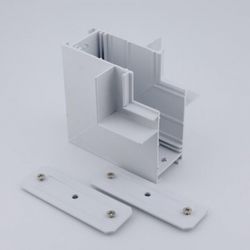 Соединитель угловой L-образный для треков встраиваемых Aployt Magnetic track 220 APL.0285.10.02