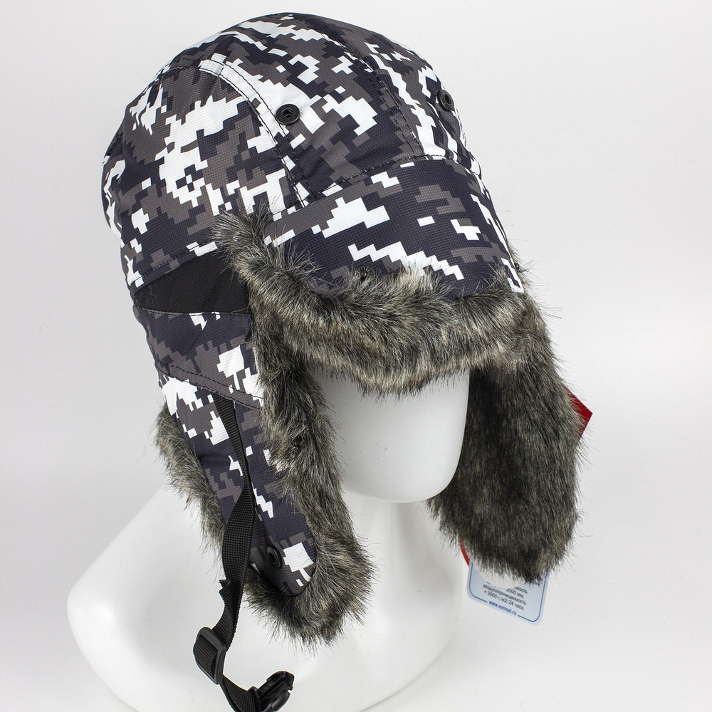 Шапка-ушанка Extreal "НОРД" (мех барсук, мембрана) XL