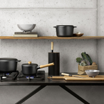 Подставка для ножей Nordic Kitchen чёрная