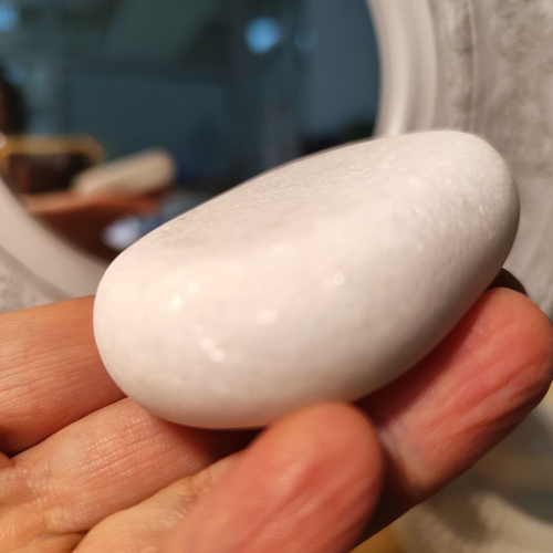 Камень для стоунтерапии, мрамор 7*5 см