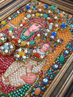 И-21а Набор для вышивания хрустальными камнями Богородица "Смоленская"