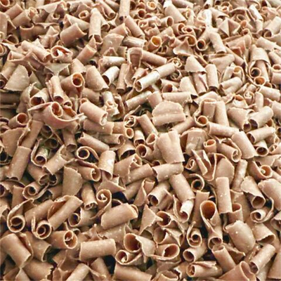 Стружка шоколадная карамельная CURLS CARAMEL, 9мм, Smet Chocolaterie, Бельгия